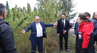 Çorum'da kenevir eğitimine teknik personel ve üreticiler katıldı