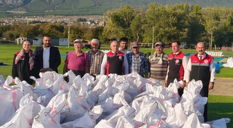 Çorum Tarım ve Orman İl Müdürü Taş, Kargı'da çeltik kurutma alanlarını inceledi