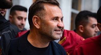 Galatasaray, Gençlerbirliği maçı öncesi Ankara'ya gelerek otele geçti