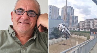 Sarıyer'de sel sularına kapılan otomobilde yürek yakan detay! Anahtar kontakta, eşyaları araçta ama...