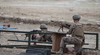 İzmir Foça'da Boran-8 keskin nişancı yarışmasına 19 ülkeden 36 takım katılıyor