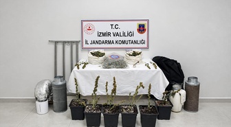 İzmir Karabağlar'da 5 kilo 100 gram skunk ele geçirildi, bir şüpheli gözaltına alındı