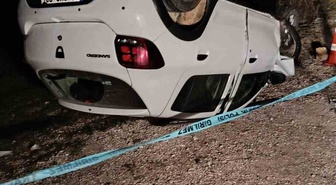 Kastamonu Seydiler'de otomobil şarampole takla attı, sürücü yaralandı