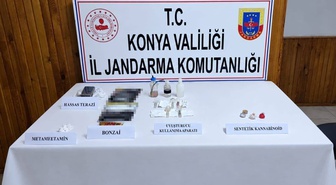 Konya'da 26 operasyonda 4 bin 137 sentetik hap ele geçirildi, 1 şüpheli tutuklandı