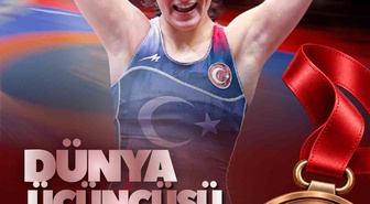 Milli güreşçi Elmira Yasin, U23 Dünya Güreş Şampiyonası'nda bronz madalya kazandı