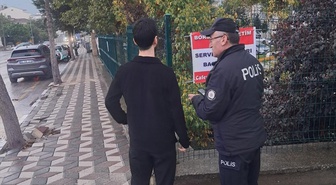 Tokat'ta polis okul çevreleri ve servis araçlarında denetimleri aralıksız sürdürüyor