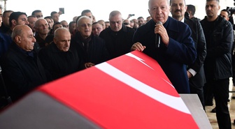 Dündar Ziya Gültekin'e veda! Cenazeye Cumhurbaşkanı Erdoğan'ın sözleri damga vurdu