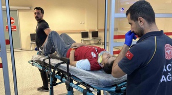 Adıyaman'da elektrikli bisiklet kaza sonucu devrildi, 1 kişi yaralandı
