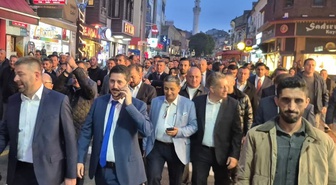 Bartın TSO seçimini 683 oyla kazanan Onur Aldatmaz, zaferi yürüyerek kutladı