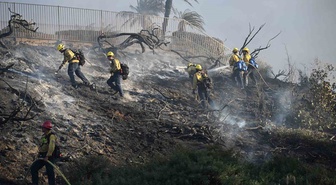 California'da Norte yangını San Juan Capistrano'da 6 evi hasara uğrattı