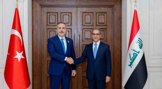 Dışişleri Bakanı Fidan, Bağdat'ta Irak Yüksek Yargı Konseyi Başkanı Zeydan'la görüştü