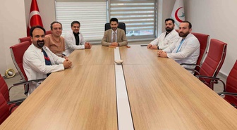 Erzincan Mengücek Gazi Hastanesinde kalp ve damar cerrahisi kliniği toplantısı yapıldı