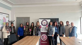 Erzurum İl Emniyet Müdürlüğü, DKMP kadın personeline KADES eğitimi verdi