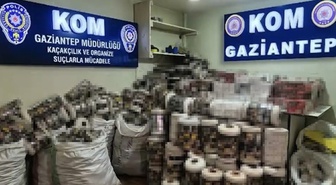 Gaziantep'te 14 bin paket kaçak sigaraya el konuldu, 1 şüpheli gözaltına alındı
