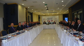 Sinop'ta ÜNİ-DOKAP ve Batı Karadeniz birlikleri YÖK Başkanı ile toplandı