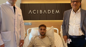 Sivassporlu Okan Erdoğan'ın çapraz bağ ve menisküs ameliyatı başarılı geçti