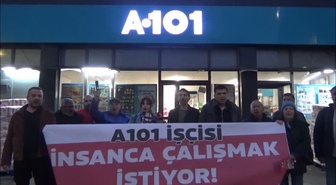 Sosyal İş Sendikası Bilecik'te A101 işçilerinin su ve yemek talebini dile getirdi