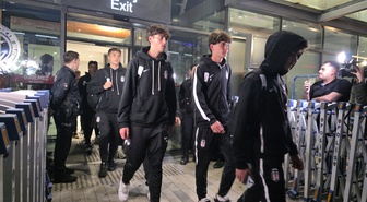 Beşiktaş Trabzonspor deplasmanı için Trabzon'a geldi, kadrosunda 2 eksik var