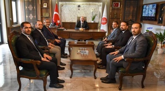 Bilecik'te ilçe müftüleri, yeni İl Müftüsü Yusuf Dikmen'i makamında ziyaret etti