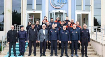 Düzce'de yoğun yağışa karşı Cangir başkanlığında afet toplantısı yapıldı