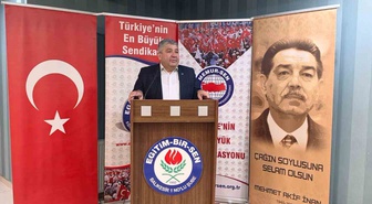 Eğitim-Bir-Sen Balıkesir 1 Nolu Şube'de Ercan Kurter yeniden başkan seçildi