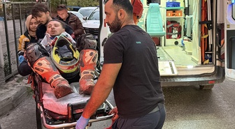 Eskişehir'de polisten kaçan motosikletli sürücü yaralandı, 258 bin lira ceza aldı