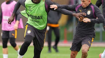 Galatasaray, Şampiyonlar Ligi'nde Lille maçının hazırlıklarına Kemerburgaz'da başladı