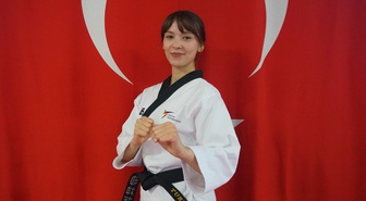 Güney Kore'de bronz kazanan milli tekvandocu Şeyda Nur, Avrupa'da altın hedefliyor