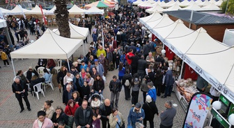 Manisa Kültür ve Sanat Festivali'nde yöresel lezzetler İzmir Bornova'da tanıtıldı