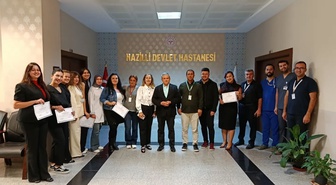Nazilli Devlet Hastanesi'nde 8. Acil Bakım Hemşireliği Eğitimi tamamlandı