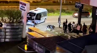 Rize'de minibüsle çarpışan motosikletin sürücüsü hayatını kaybetti