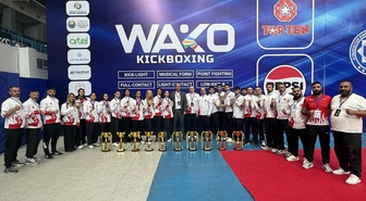 Taşkent'teki Kick Boks Dünya Kupası'nda milliler 11 altınla 23 madalya kazandı