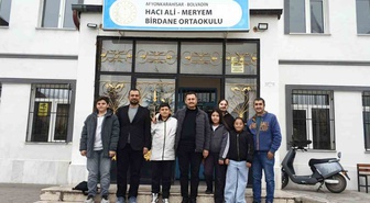Afyonkarahisar Bolvadin'de İlçe Milli Eğitim Müdürü Keleş, DYK kurslarını inceledi