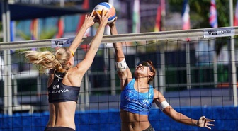 Alanya'daki Beach Pro Tour Futures'ta erkeklerde Almanya, kadınlarda Hollanda kazandı