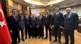 Ankara 2 No'lu Baro Başkanı Üçüncü, MHP Genel Başkanı Bahçeli'yi ziyaret etti