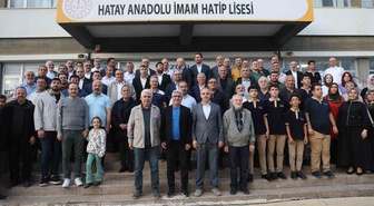 Antakya'da Hatay Anadolu İmam Hatip Lisesi mezunları 2. kez buluştu