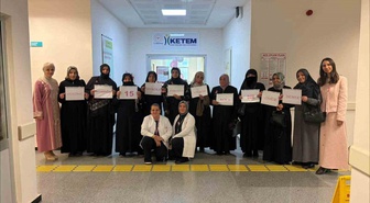 Bayburt'ta Sığırcı ve Demirkaş köylerinden gelenlere KETEM'de kanser taraması yapıldı