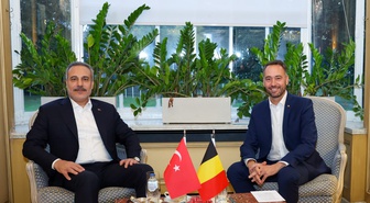 Dışişleri Bakanı Fidan, Brüksel'de Belçika Başbakan Yardımcısı Prévot ile görüştü