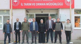 Düzce'de Tarım ve Orman Bakanlığı kurum müdürleri istişare toplantısında buluştu