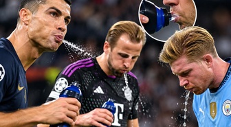 Futbolcuların içtikleri sıvıyı neden tükürdükleri ortaya çıktı