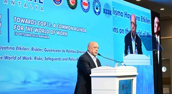 HAK-İŞ Başkanı Arslan, ikiz dönüşüm maliyetinin çalışanlara yüklenmesine karşı çıktı