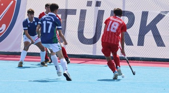 Hokey Süper Ligi'nde ilk kez deplasmanlı sistem Osmaniye etabında uygulandı