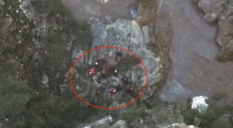 Isparta Sütçüler'de mahsur kalan 10 İHH gönüllüsünün yeri dronla tespit edildi