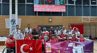 Kadın Tekerlekli Sandalye Basketbol Milli Takımı namağlup Avrupa şampiyonu oldu