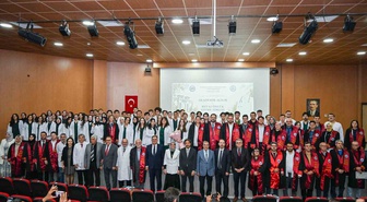 KMÜ Tıp Fakültesi Dönem I öğrencileri beyaz önlüklerini törenle giydi