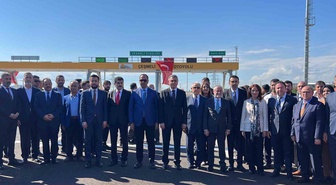 Mersin'de Çeşmeli-Kızkalesi Otoyolu'nun 52 kilometrelik kesimi trafiğe açıldı