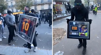Paris'teki yağmada Messi imzalı servet değerindeki ürünleri çaldılar