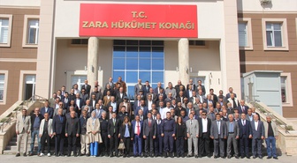 Sivas’ın Zara ve Gemerek ilçelerinde Muhtarlar Günü programı düzenlendi