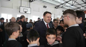 Vali Musa Işın, imam hatip lisesi öğrencileriyle buluştu