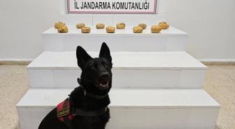 Van Başkale'de Jandarma çuval içindeki 11 kilo 958 gram toz esrarı ele geçirdi